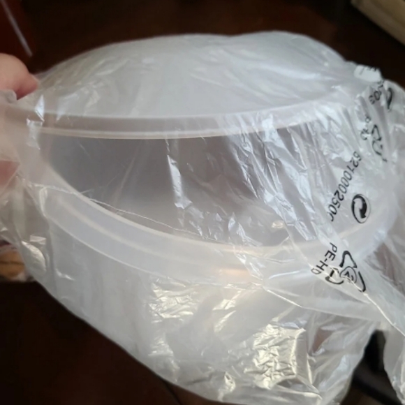 Tupperware Super Crisp It Lettuce Keeper Container Bowl White Seal Crispy Fresh! - Picture 9 of 12